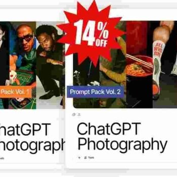 Eli Coleman – ChatGPT Photography Prompt Bundle Vol. 1 & 2 Boost your creative photography with Eli Coleman’s ChatGPT Prompt Bundle Vol. 1 & 2. Perfect for photographers using AI tools.