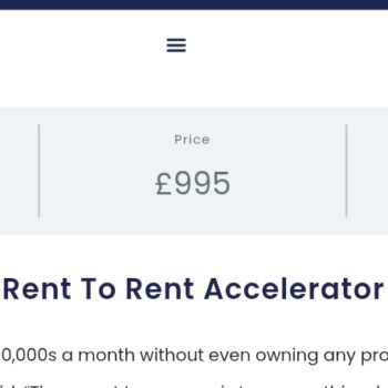 Samuel Leeds – Rent to Rent Accelerator Course | Master Property Deals Fast Enroll in Samuel Leeds’ Rent to Rent Accelerator to learn how to secure rental properties without ownership and build a high-income property business.