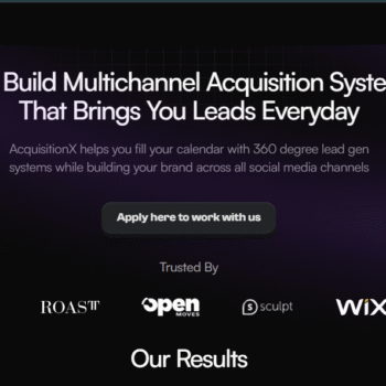 Acquisition X – Build Multichannel Acquisition Funnel
