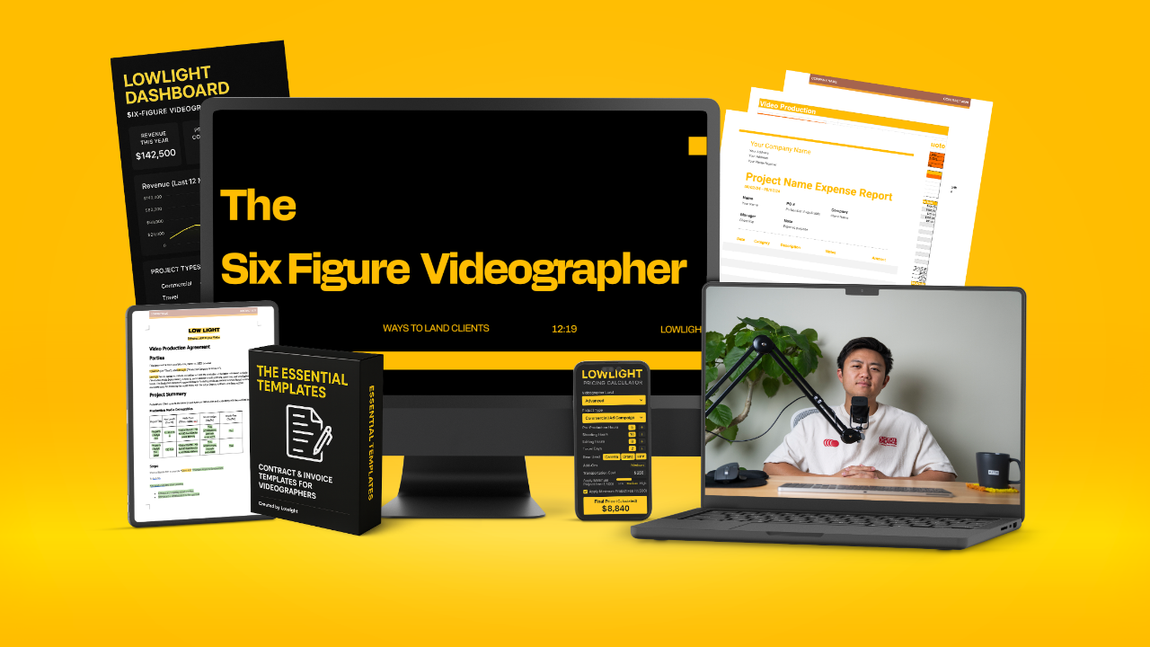 The Six Figure Videographer - Turning Passion into Profit The Six Figure Videographer - Turning Passion into Profit