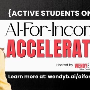 Wendy Breakstone – AI-For-Income Accelerator + Vault