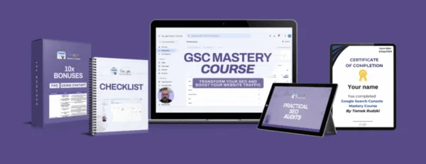 Tomek Rudzki – GSC Mastery Course Tomek Rudzki – GSC Mastery Course