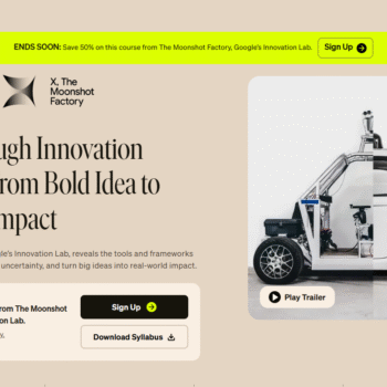 Masterclass certificate – Breakthrough Innovation Strategy