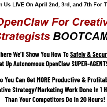 Luke Mills Mario Castelli OpenClaw Bootcamp, creative strategist course, OpenClaw training, creative strategy bootcamp, ad creative strategy, marketing strategy course, digital marketing training, creative ideation course, ad copywriting course, performance marketing strategy, Facebook ads creative strategy, TikTok ads training, content strategy course, brand storytelling training, marketing psychology course, creative strategist program, online marketing bootcamp, creative advertising course, conversion focused marketing, high converting ads training